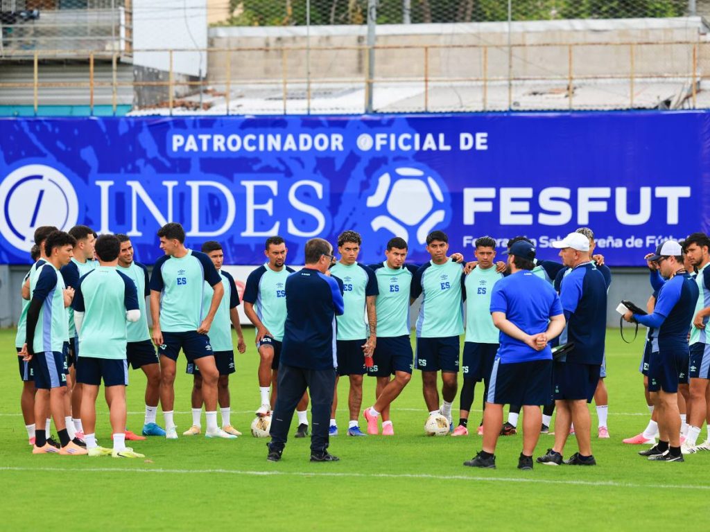 La Selecta dirigida por "Bolillo" Gómez comenzó su microciclo de cara a la Liga de Naciones. Foto Cortesía FESFUT