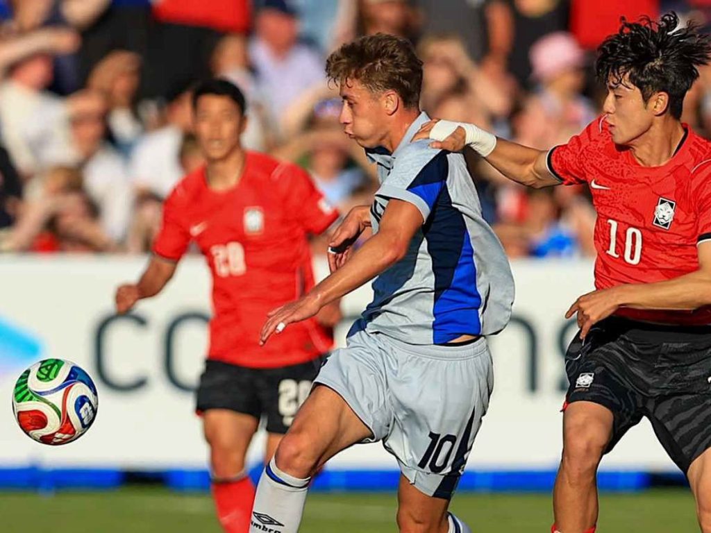 La única anotación llegó al minuto 56 por medio de Lee Dong-Kyeong.
