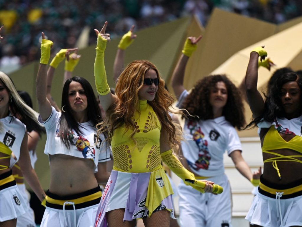 Shakira compartió la versión en español de “Dai Dai”, canción oficial del Mundial 2026. Foto: AFP
