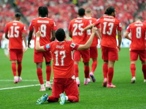 Suiza clasificó primero del Grupo B en el Mundial. Foto EFE