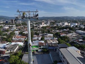 El trazo del metrocable conectará zonas de Mejicanos con el Centro de Gobierno y la calle Rubén Darío. Foto