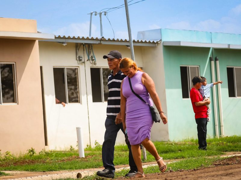 Las nuevas viviendas buscan beneficiar a familias que residían en condiciones de vulnerabilidad en Acajutla.