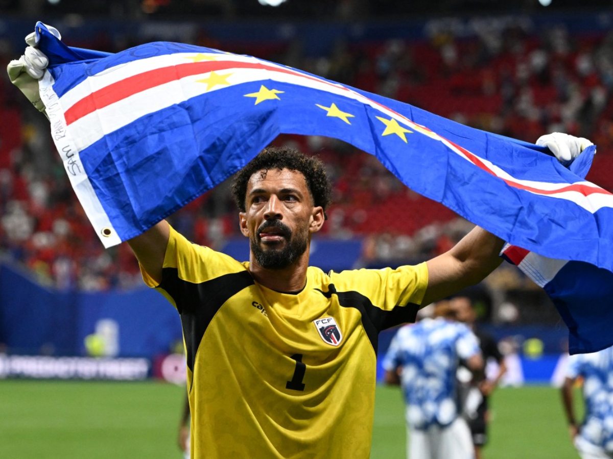 Vozinha, portero de Cabo Verde, se hizo viral en redes tras su gran actuación ante España en el Mundial. Foto AFP
