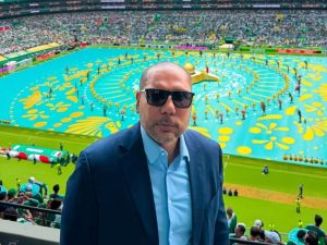 Yamil Bukele asistió como invitado especial a la apertura del Mundial