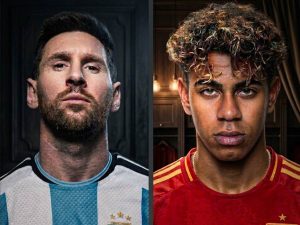 Lamine Yamal- Lionel Messi