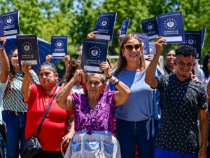 36 familias de la comunidad Miraflores
