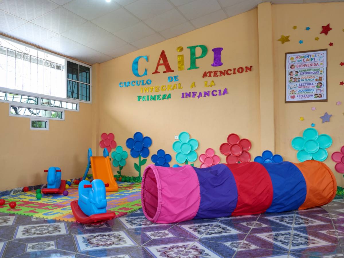 Cuscatlán Sur inauguró un nuevo Centro de Atención Integral para la Primera Infancia en el distrito de El Rosario.