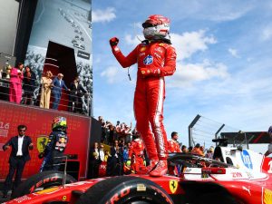 Charles Leclerc, durante el Gran Premio de Gran Bretaña de Fórmula 1