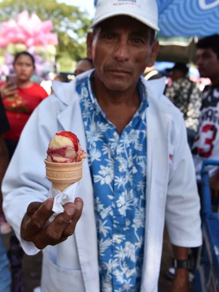 Deliciosos sorbetes artesanales con un costo de $1 o $2 dólares.
