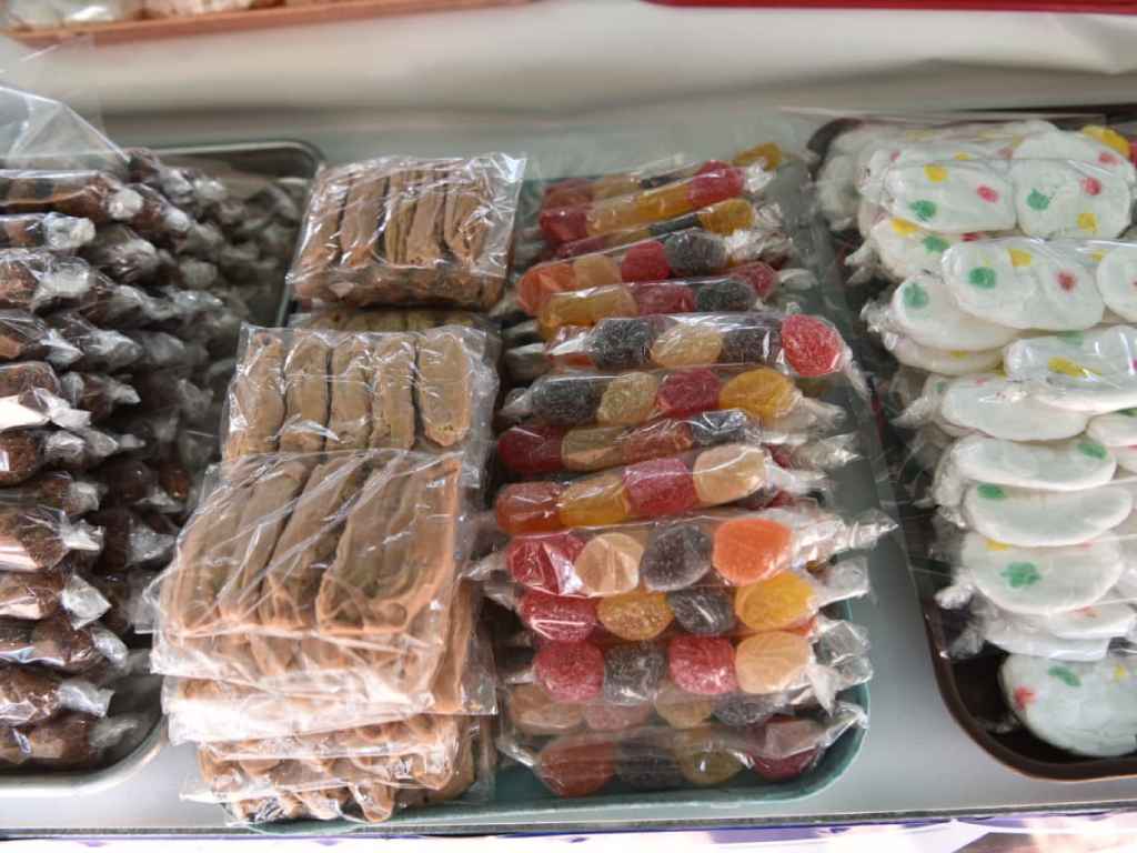 Dulces típicos tradicionales en la feria de las Fiestas Julias
