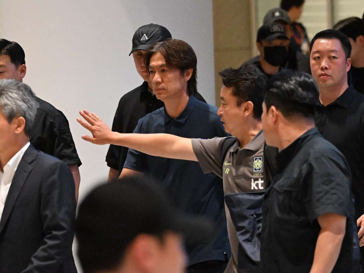 Hong Myung-bo, quien anunció su renuncia tras la eliminación del equipo en la fase de grupos de la C