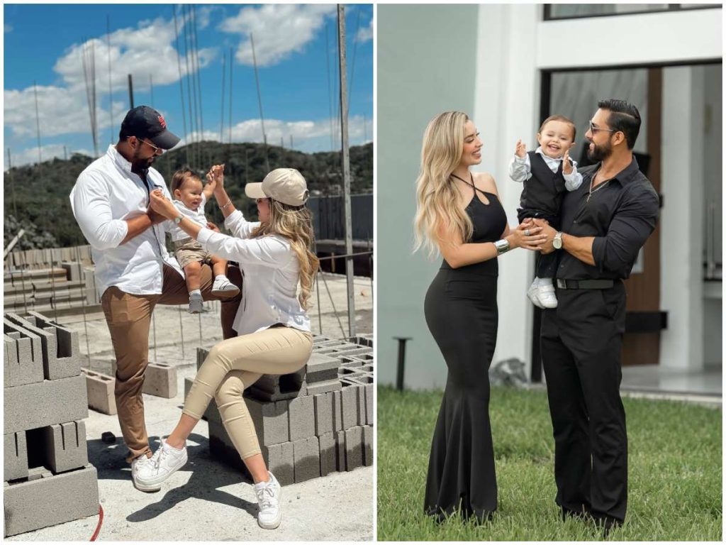 Larissa Graniello celebró un año desde que se mudó con su esposo, Hans Pinto, y su hijo Gianmarco a la casa que construyeron como proyecto familiar.