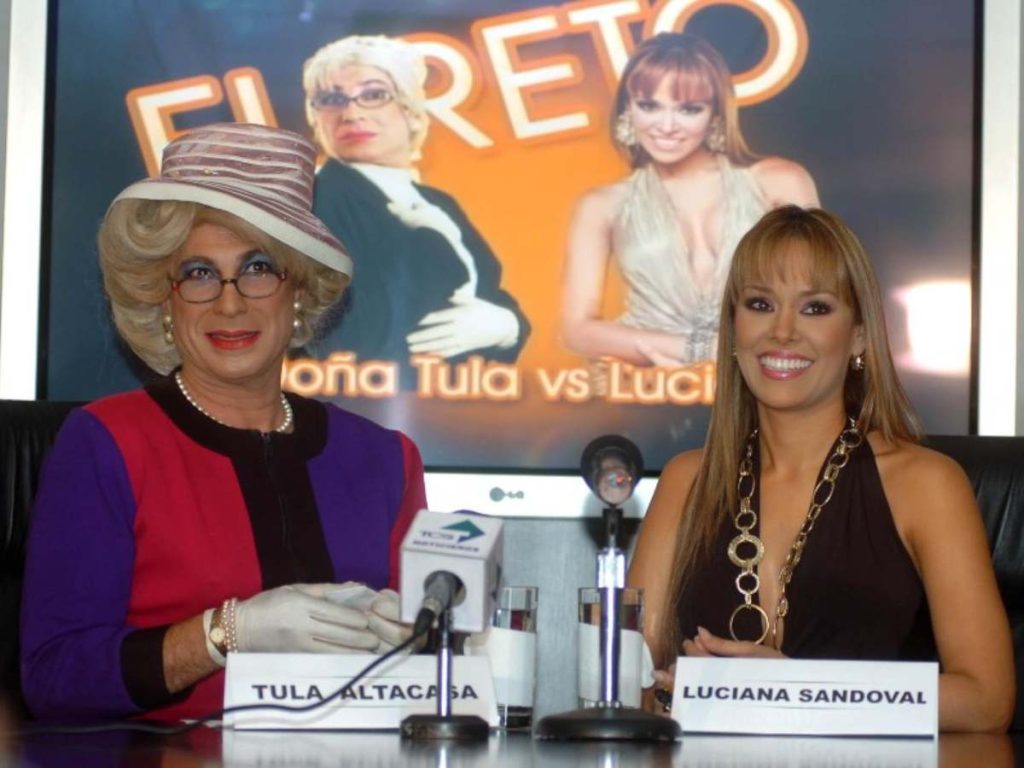 La escena ocurrió durante la tercera temporada de Bailando por un sueño, programa del que Luciana Sandoval era la conductora.