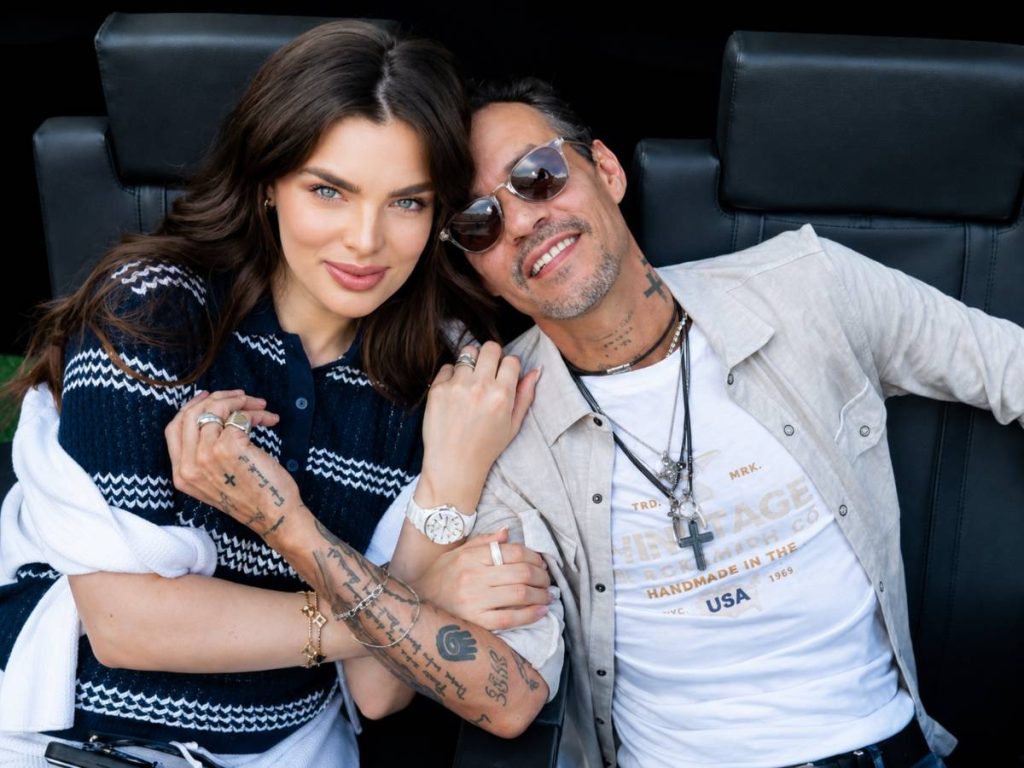 Marc Anthony y Nadia Ferreira pareja