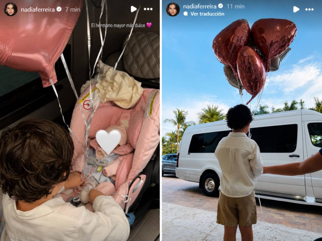 Marc Anthony y Nadia Ferreira reciben a su segunda hija