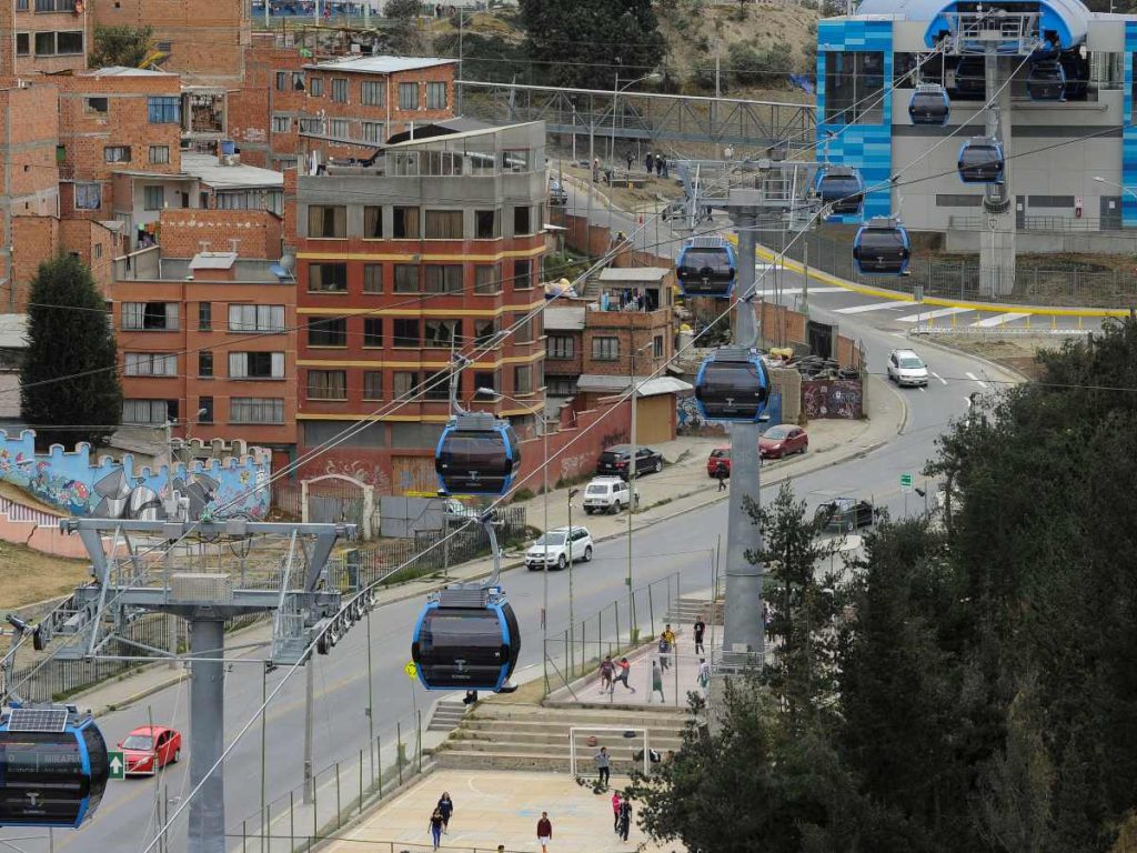 La empresa estatal boliviana de teleféricos