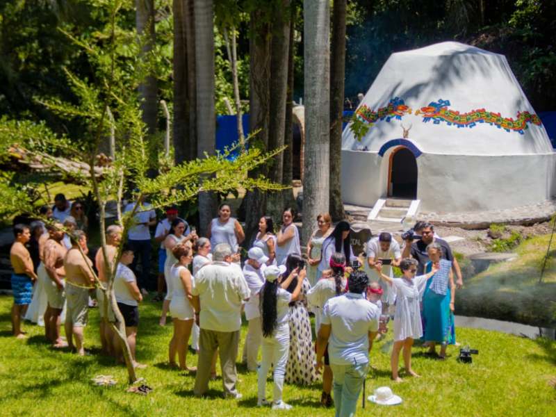 El nuevo atractivo turístico está ubicado en las instalaciones de Thermal Paradise Villas, en Caluco. Foto: Turismo Sonsonate Este.