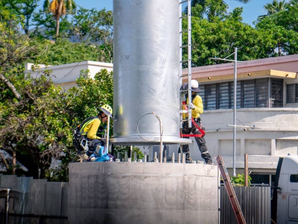 El VMT mantiene controles de tránsito en la zona debido a las obras.