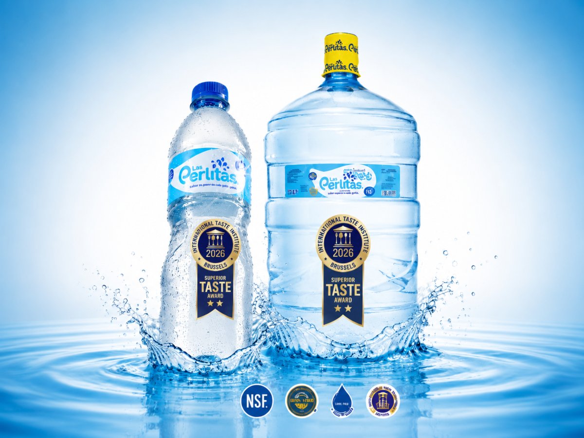 Agua Las Perlitas, una marca salvadoreña con respaldo internacional de calidad