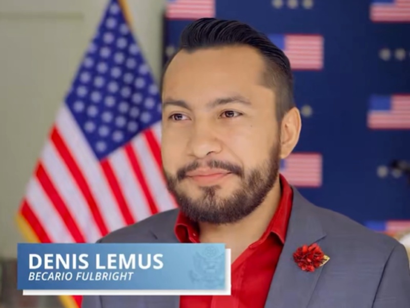 Denis Lemus estudiará geología con especialización en vulcanología en la University of South Carolina.