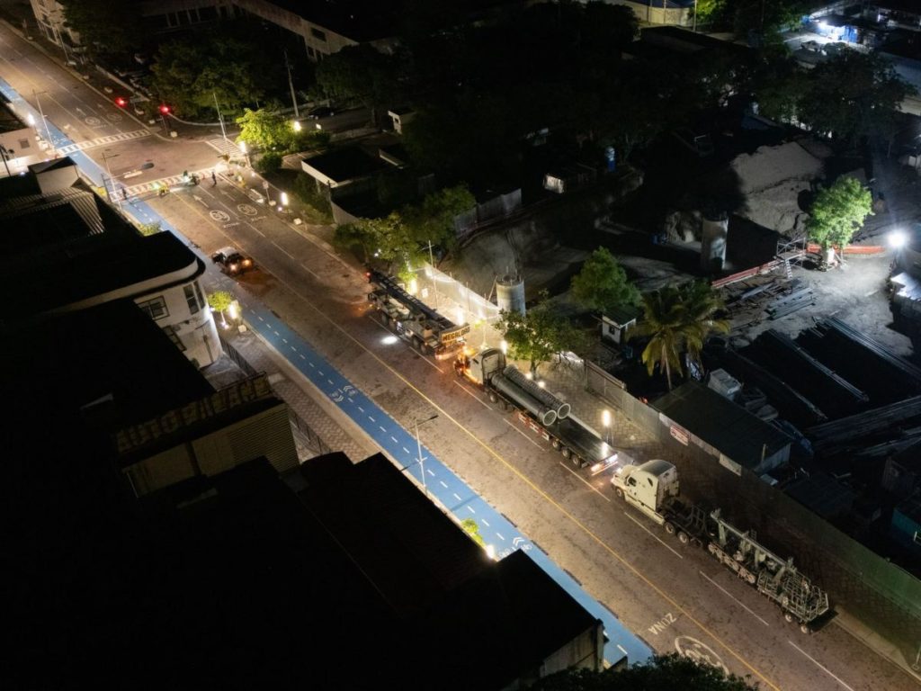 El VMT informó que este martes 14 de julio habrá cierre total en la calle Rubén Darío, entre la 21 avenida Sur y la 23 avenida Sur, por trabajos de instalación de torres del proyecto de Aerocable.