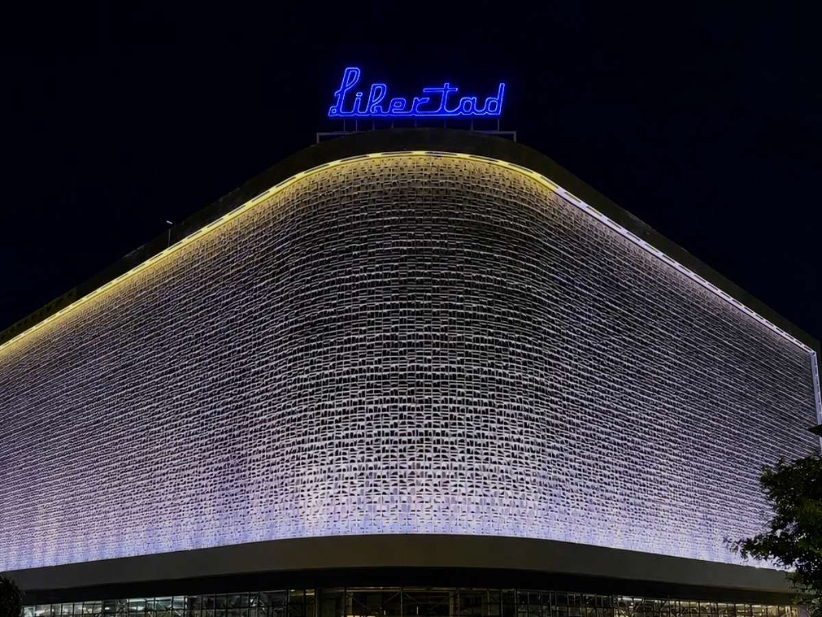 El nuevo Cine Libertad contará con tecnología IMAX en el Centro Histórico de San Salvador. Foto: redes sociales / Nayib Bukele