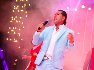 El Titi se presentó en las fiestas patronales del distrito de Santiago Nonualco, en La Paz Centro.