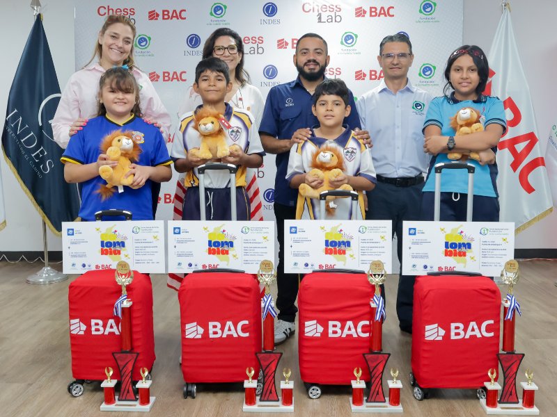 Cuatro estudiantes salvadoreños representarán al país en el Torneo de Ajedrez del Caribe a la Rueda Rueda, que se disputará en Medellín, Colombia.