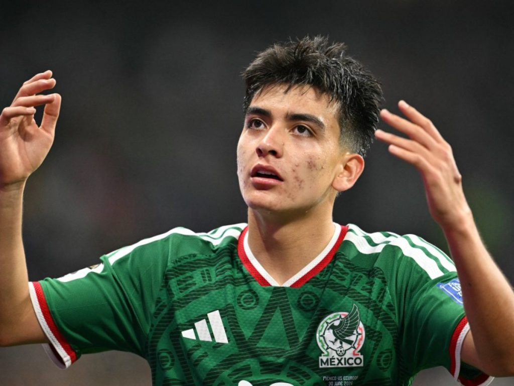Gilberto Mora, le joven estrella de México. Foto AFP