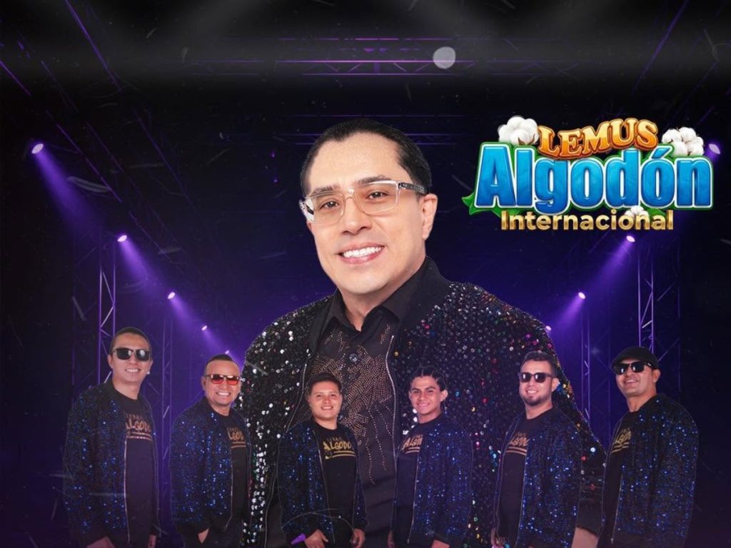 Lemus Algodón Internacional iniciará su gira nacional con un concierto el 18 de julio en San Miguel. Foto / Cortesía.