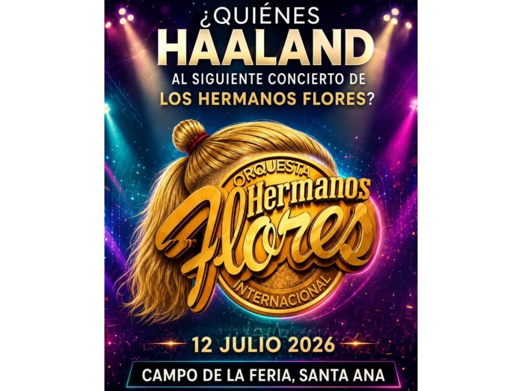 El concierto de Los Hermanos Flores será una de las actividades musicales programadas para este 12 de julio en Santa Ana.