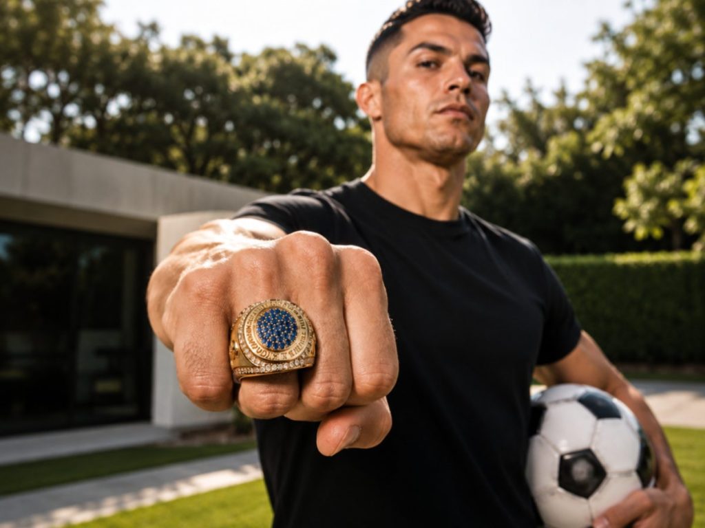 La FIFA presentó el diseño del anillo