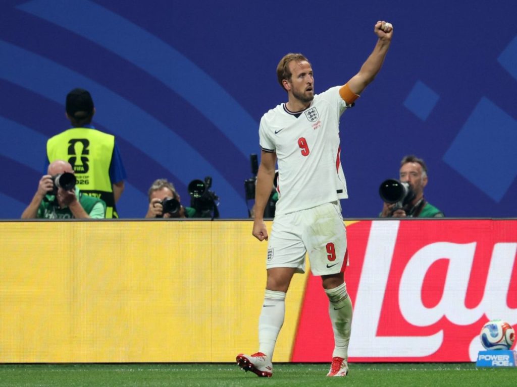 Harry Kane anotó doblete contra el Congo en el Mundial 2026. Foto AFP