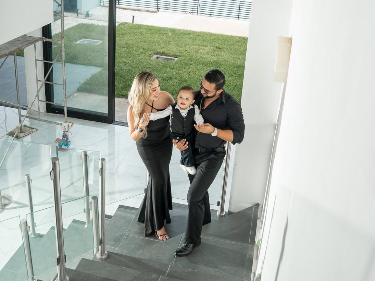 Larissa Graniello celebró un año desde que se mudó con su esposo, Hans Pinto, y su hijo Gianmarco a la casa que construyeron como proyecto familiar.