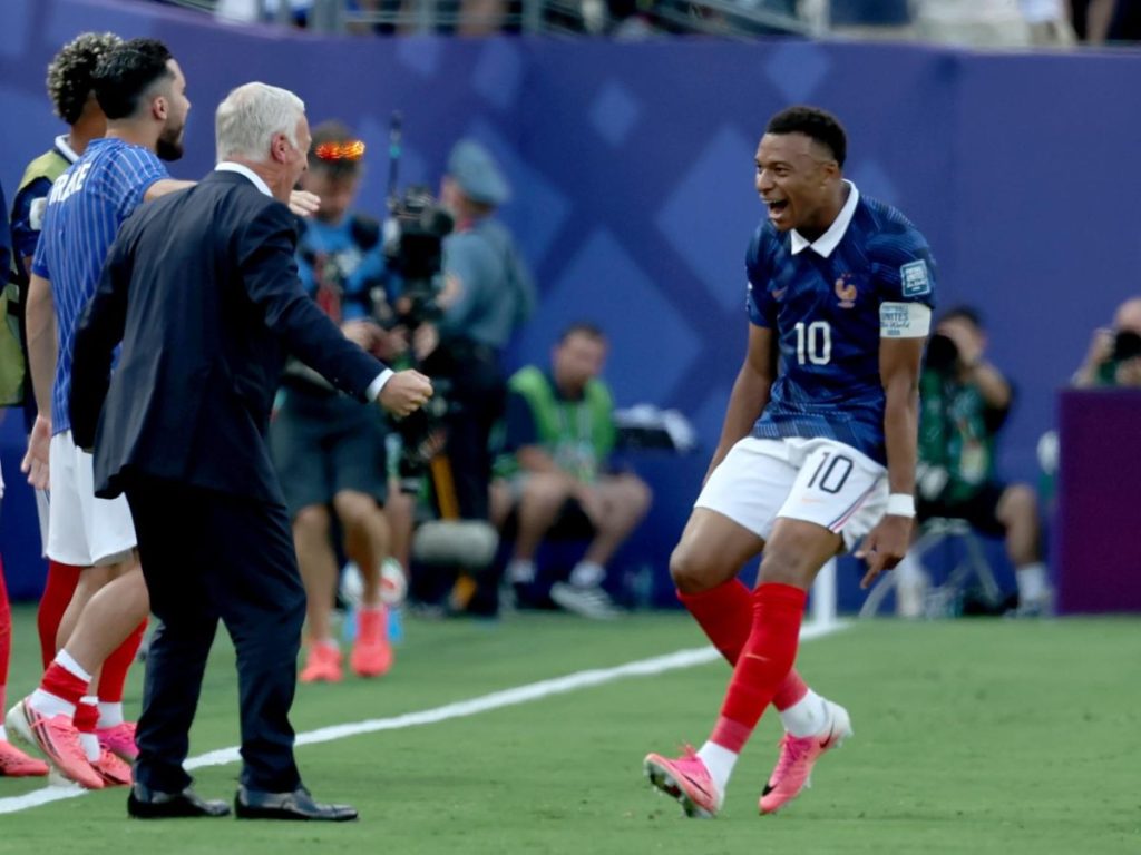 Kylian Mbappé con Francia en el Mundial 2026. Foto EFE