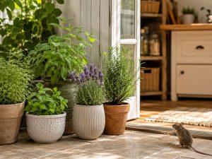 ratones plantas casa