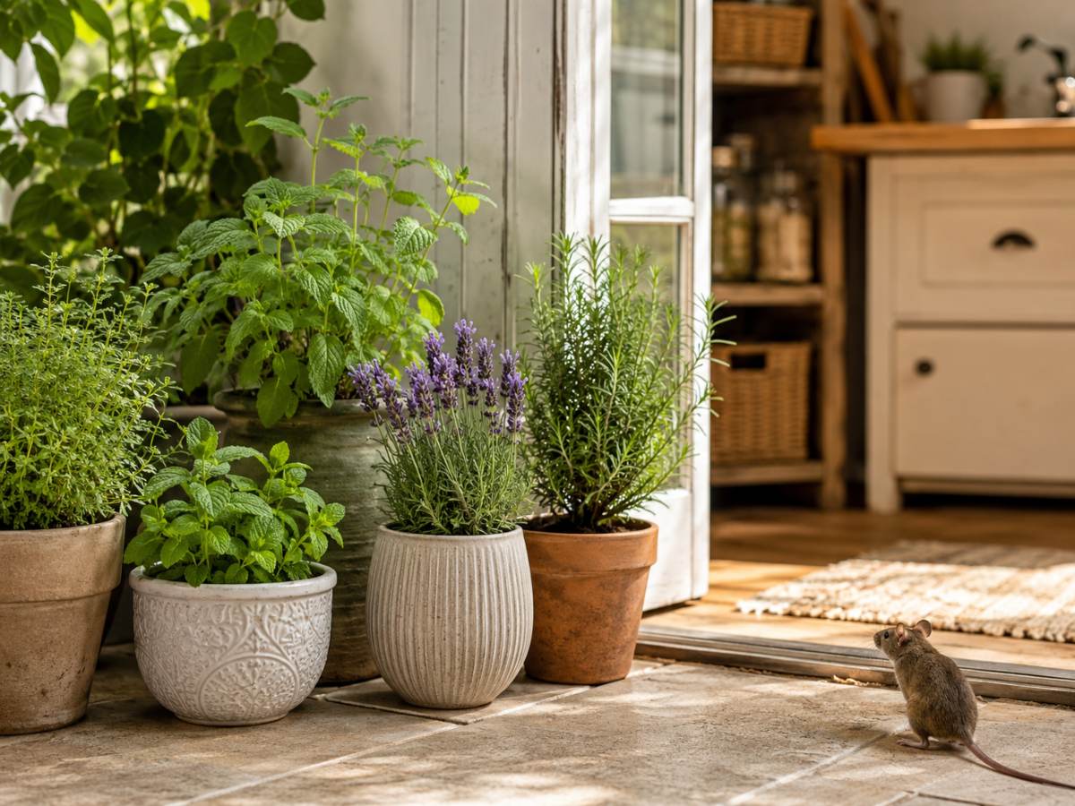 Plantas para alejar ratones en la casa. Foto Chat GPT