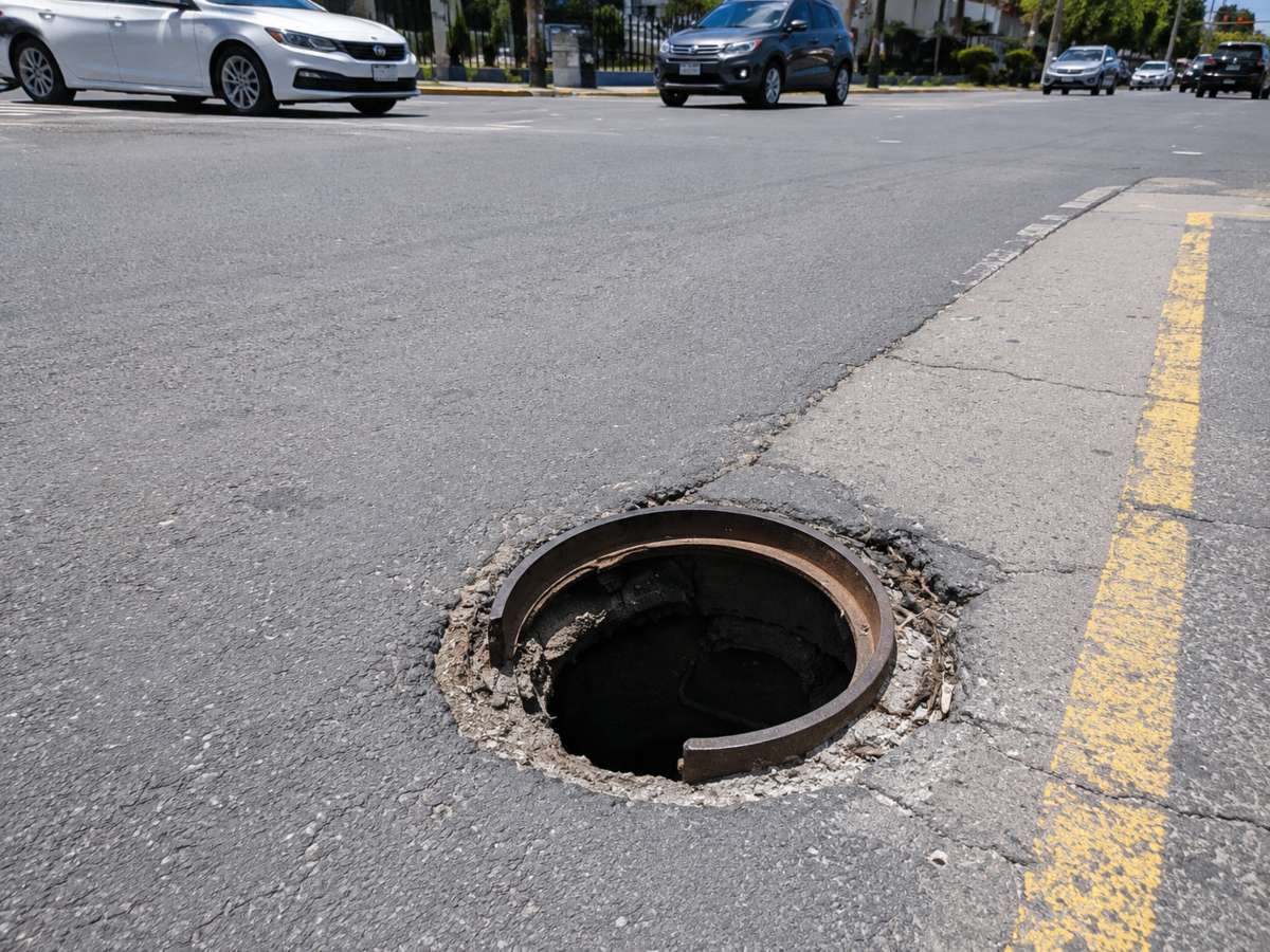 Tragante sin tapadera San Salvador Este Alcaldía de San Salvador Este Soyapango Sierra Morena Denuncia ciudadana Reporte ciudadano Tapadera de tragante Seguridad vial