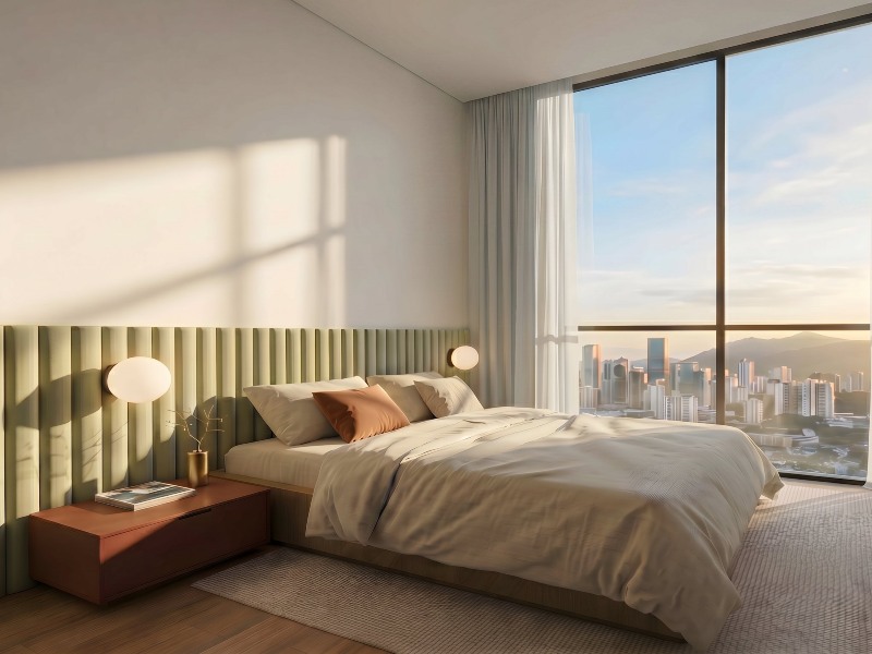 Los apartamentos de Urban San Jacinto tendrán opciones de dos y tres habitaciones.