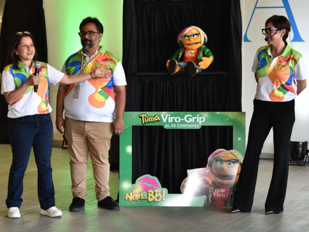 Viri, el personaje que busca acercar mensajes de prevención y autocuidado a los consumidores.