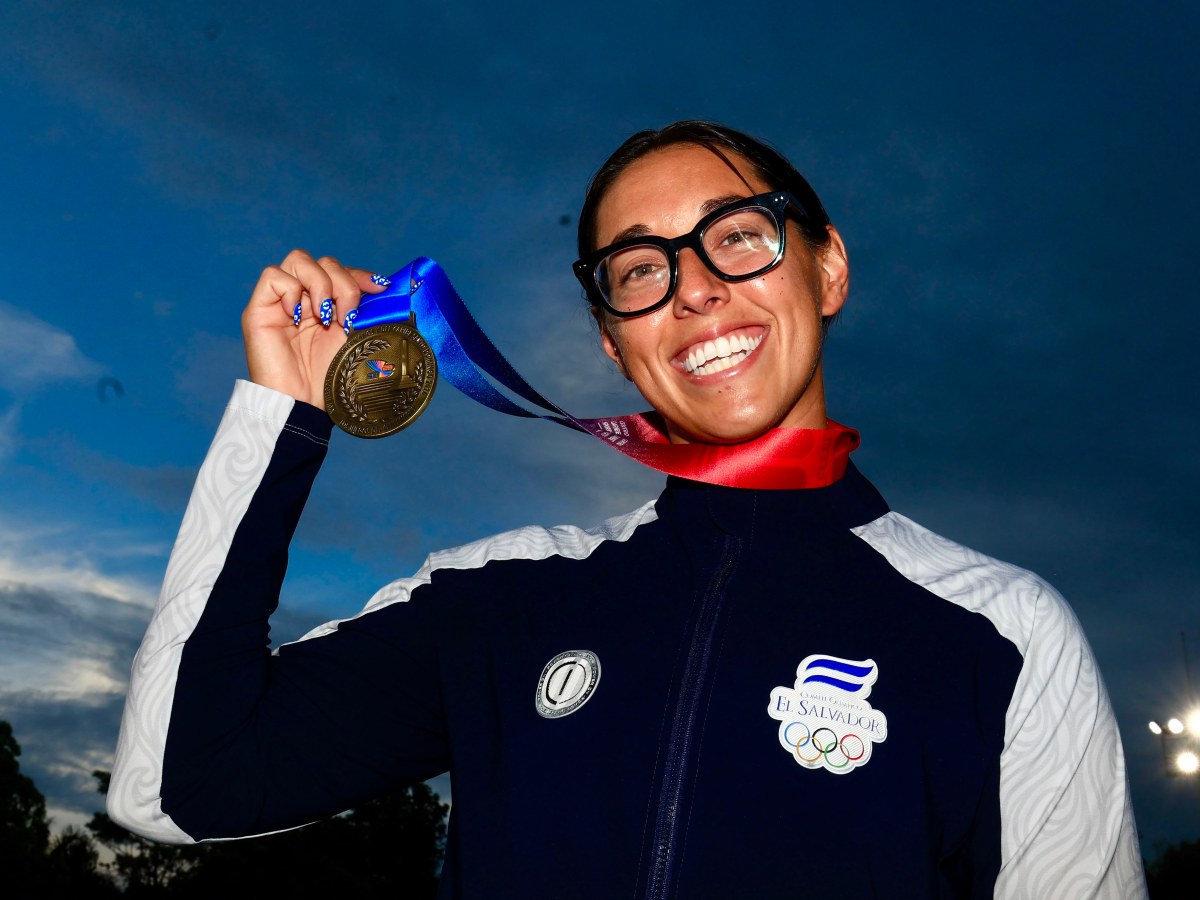 ¡Oro y récord! Marina Spadoni hace historia para El Salvador