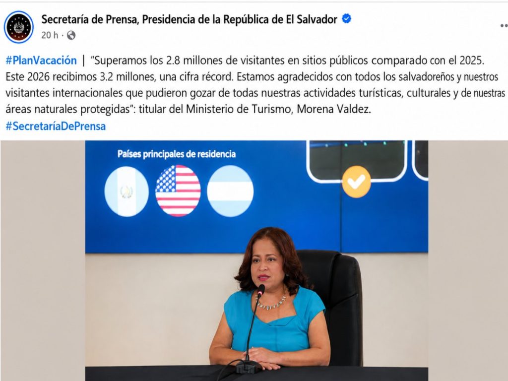 Ministra de Turismo-Morena Váldez