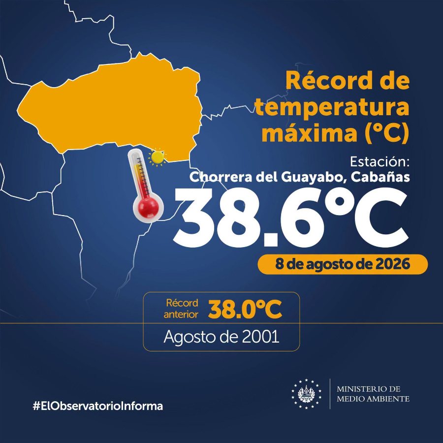 Récord-temperatura-Chorrera del Guayabo-Cabañas