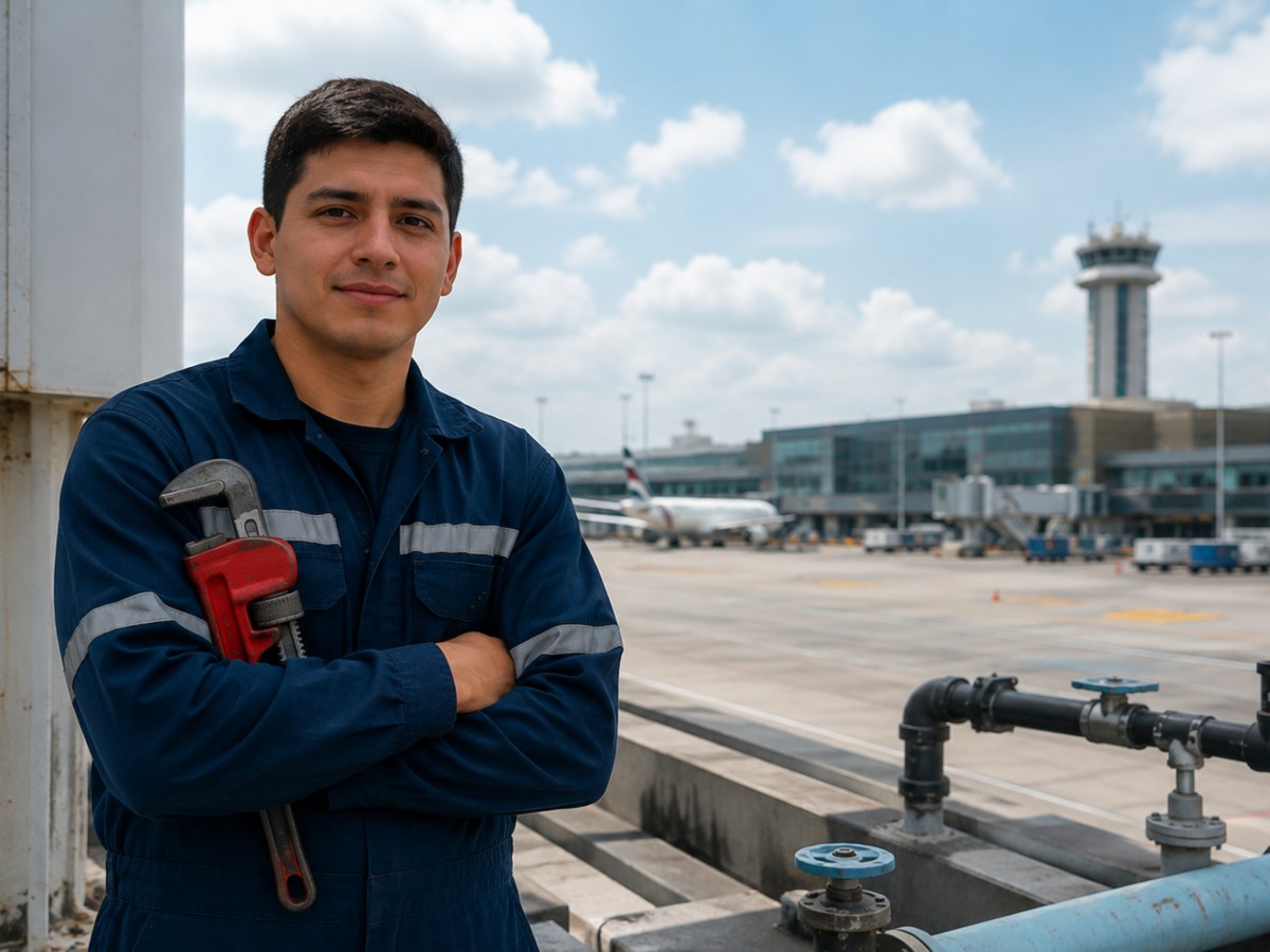 Trabajo-Fontanero-Aeropuerto