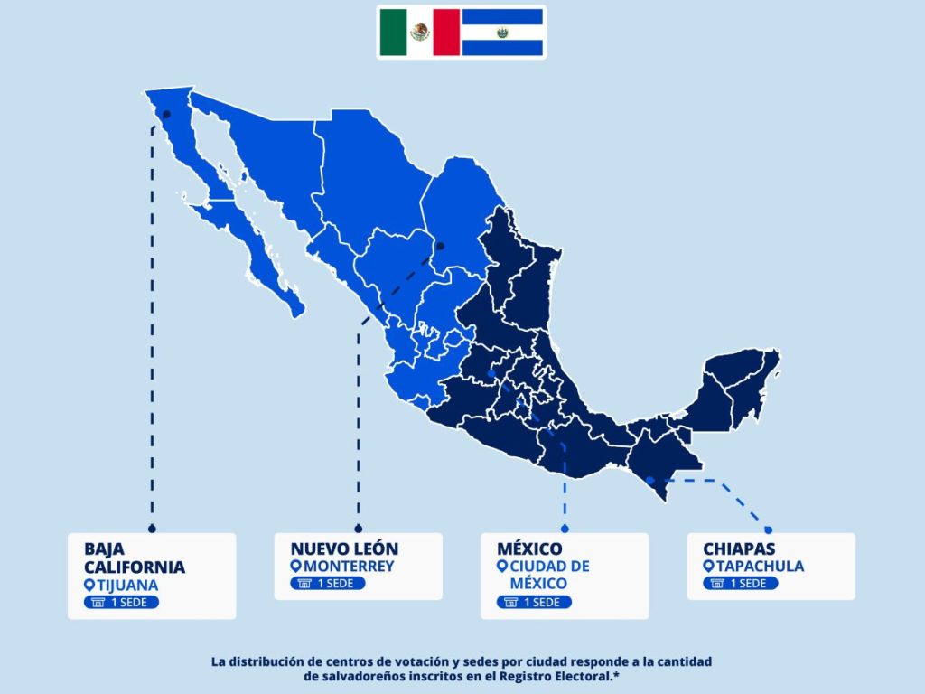 Según la institución, habrá 92 centros fuera del país, 11 más que en 2024.