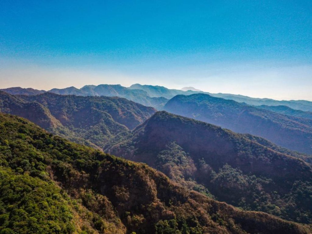Los visitantes pueden recorrer rutas de distinta dificultad entre bosque tropical, ríos y pendientes, acompañados por guías locales que conocen la riqueza natural de la zona.