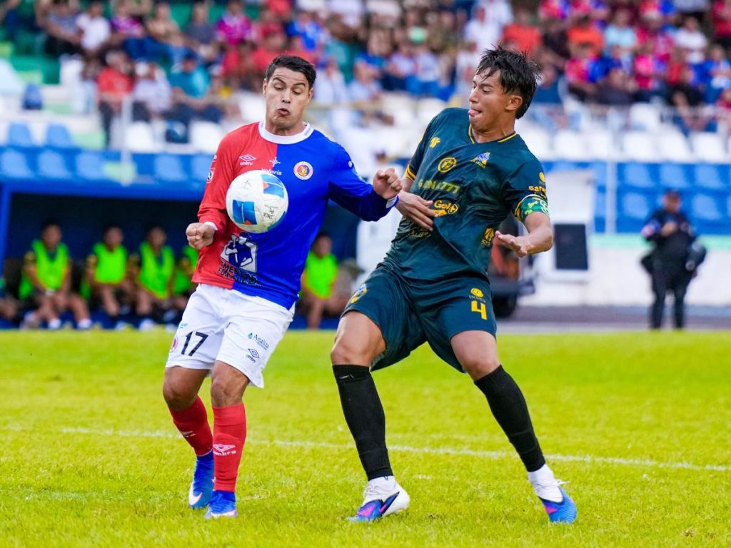 FAS venció 4-0 al INCA Aruba en el estadio Ana Mercedes Campos. Foto: cortesía