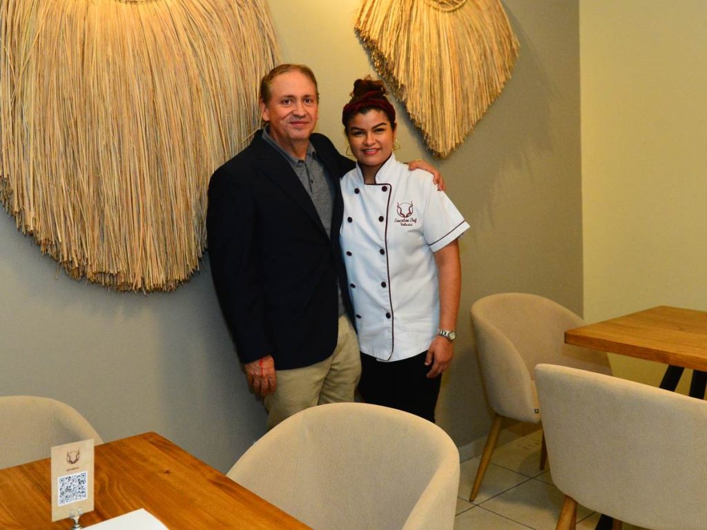 Max Catani, director general de Pimi, y la chef Valeria Catani forman parte del equipo detrás de la propuesta gastronómica de Kudu.