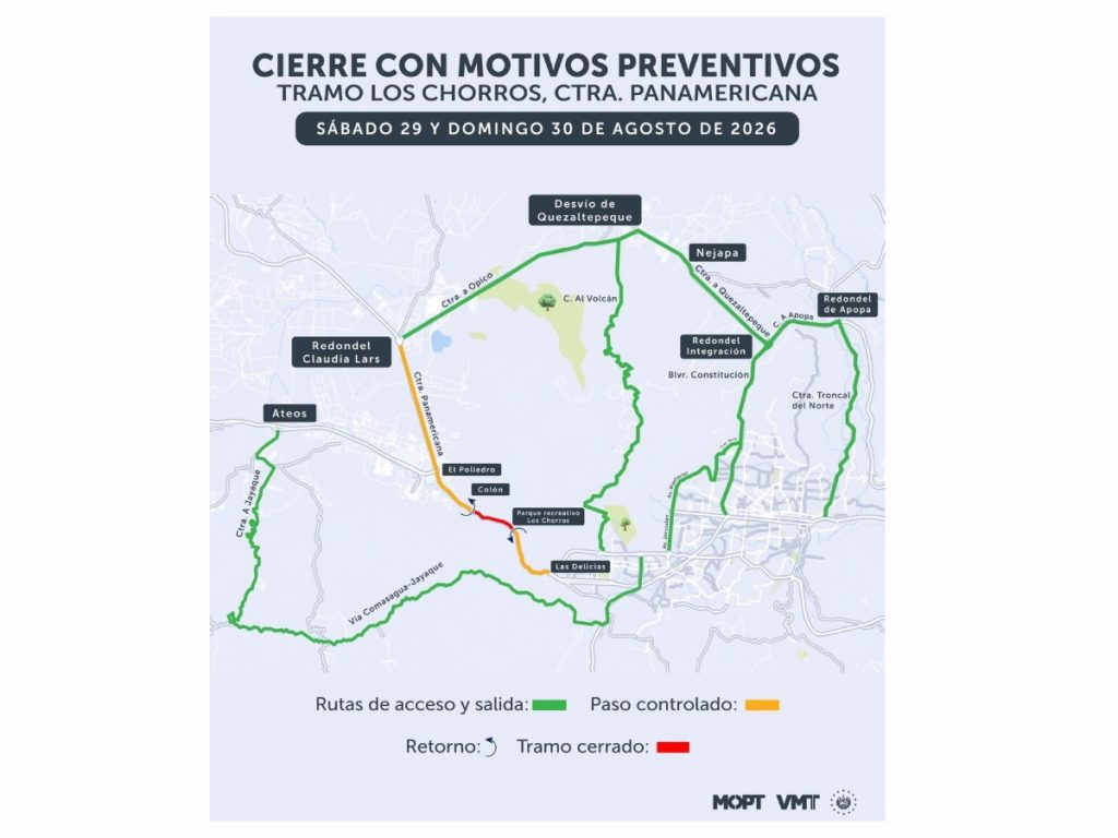 Las intervenciones buscan avanzar en la construcción del viaducto y la ampliación de la carretera Panamericana en el tramo de Los Chorros.