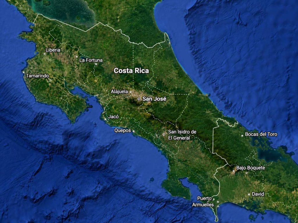 Los movimientos principales fueron de magnitud 5.4 y 4.8, con epicentro en Coronado, al noreste de San José, y ocurrieron con dos minutos de diferencia.